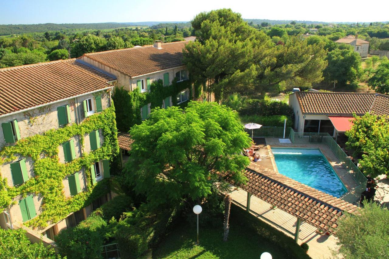 Logis Hotel Restaurant Uzès Pont du Gard Extérieur photo